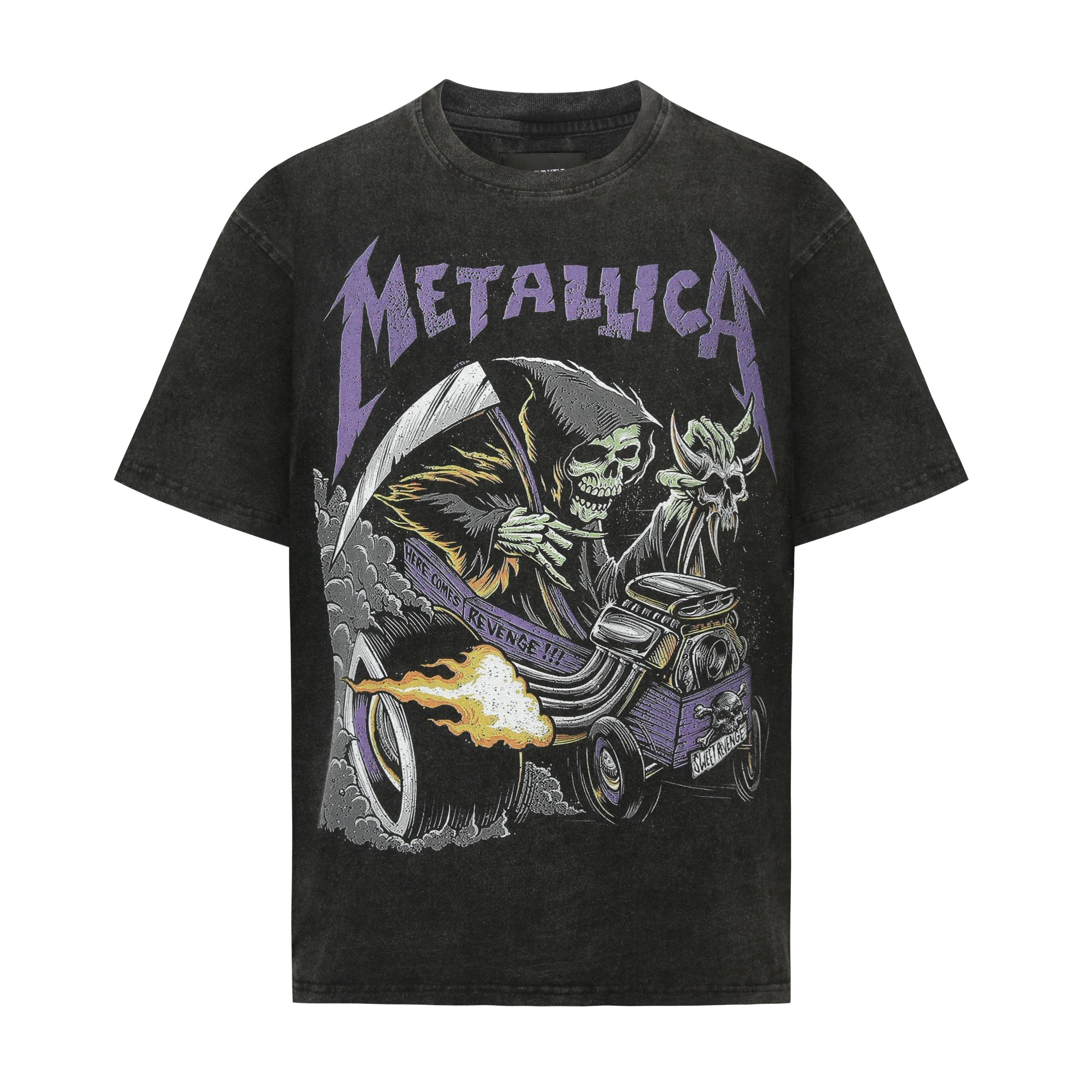 Metallica T Shirt T-shirt Metallica Sun Du00e9lavu00e9 Vintage