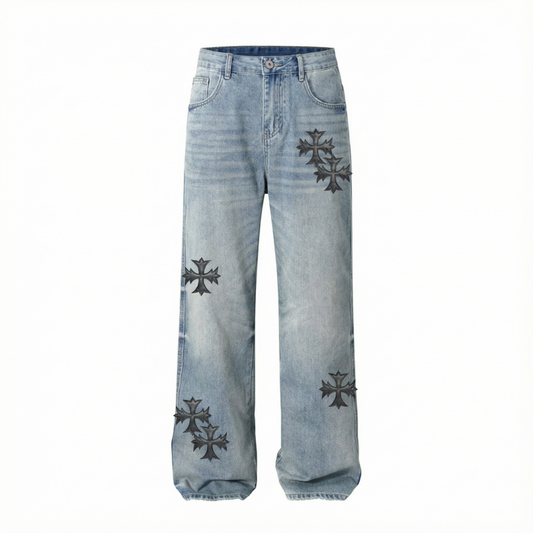 NX2 | Biker Zip Denim - Washed Indigo – H.ESNTLS NX2 | Biker Zip Denim - Washed Indigo – H.ESNTLS