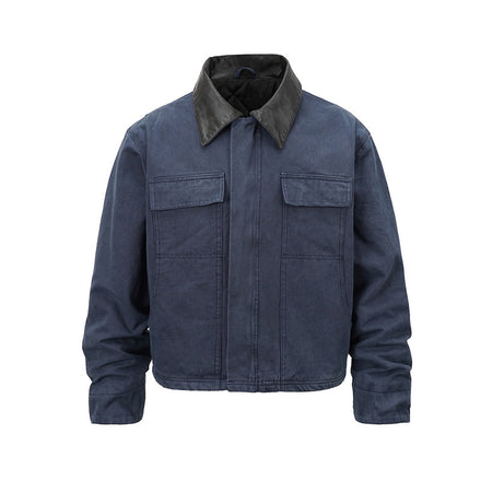 Duck Canvas Jacket | Slate Blue