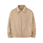 Wool Work Jacket - Tan