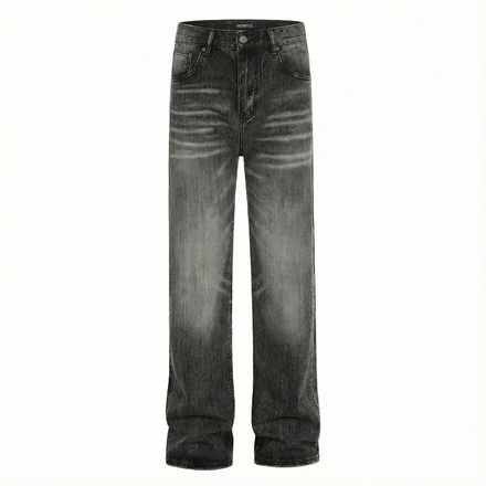 Straight Denim | Onyx Black