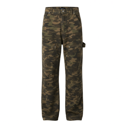 Flare Denim - Camo