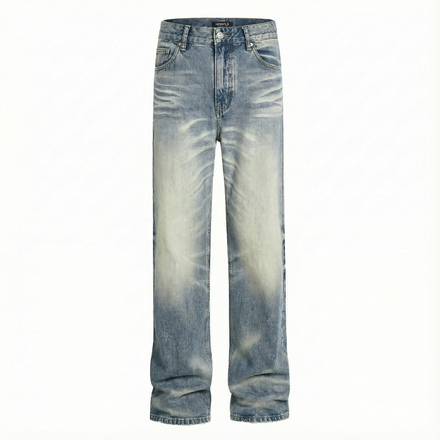 Straight Denim | Ice Blue