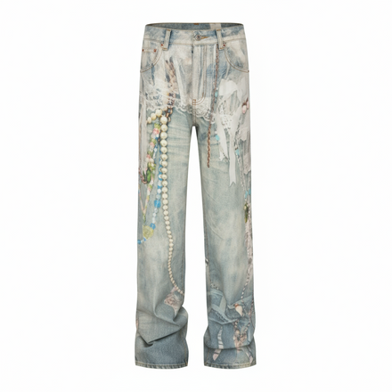 Straight Denim | Pearls