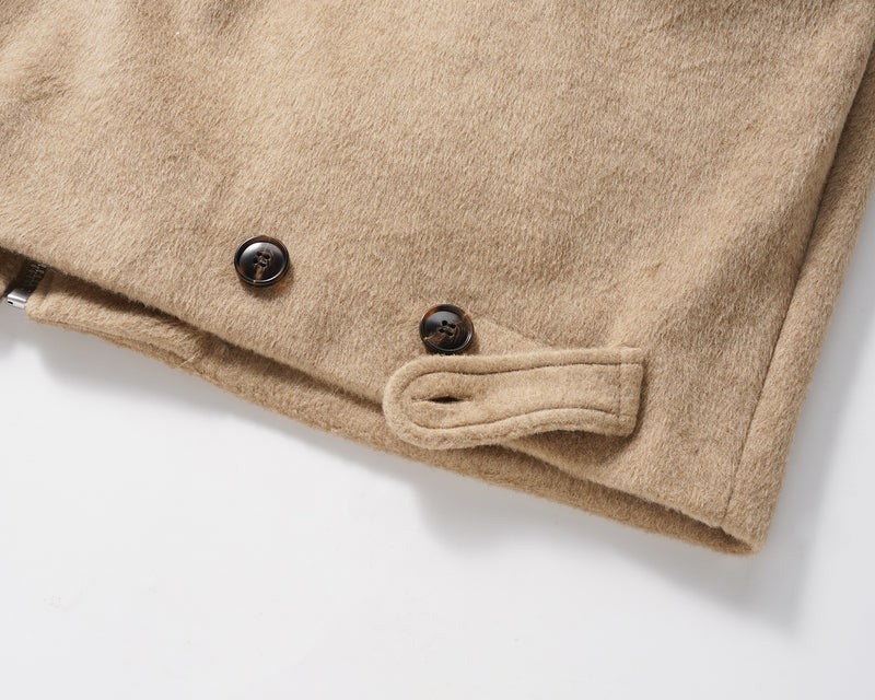 Wool Work Jacket - Tan