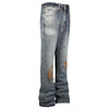 Flare Denim - Dirty Washed