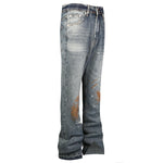 Flare Denim - Dirty Washed