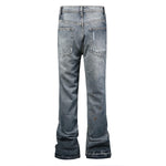 Flare Denim - Dirty Washed