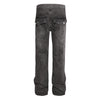 Straight Denim - Washed Black