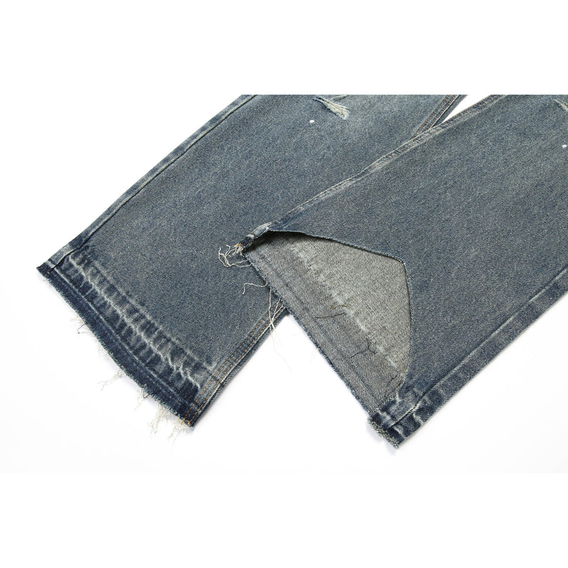 Flare Denim - Dirty Washed