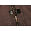 Canvas Work Jacket - Washed Maroon