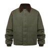 Canvas Work Jacket - Washed Olive