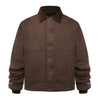 Canvas Work Jacket - Washed Maroon