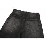 Flare Denim - Washed Black V2