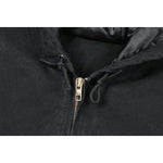 Canvas Hoodie - Washed Black