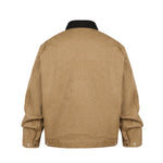 Duck Canvas Jacket - Camel Brown