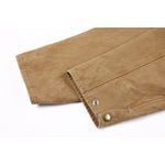 Duck Canvas Jacket - Camel Brown