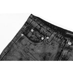 Flare Denim - Distressed Grey