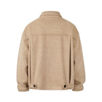 Wool Work Jacket - Tan