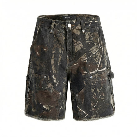 Denim Shorts - Branches