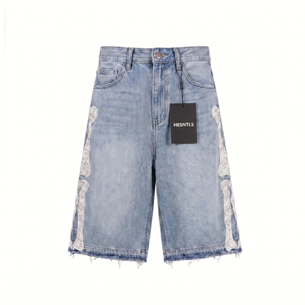 Denim Jorts | Bones Blue