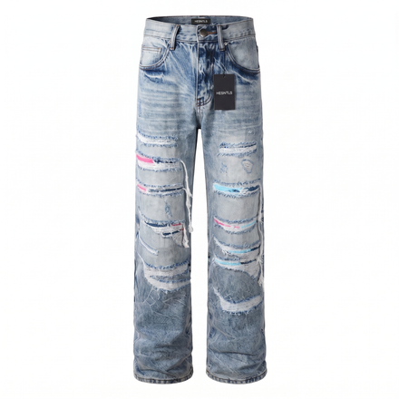 H-06 Prism Patch Light Denim