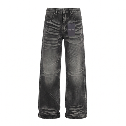 H-09 Vintage Black Denim