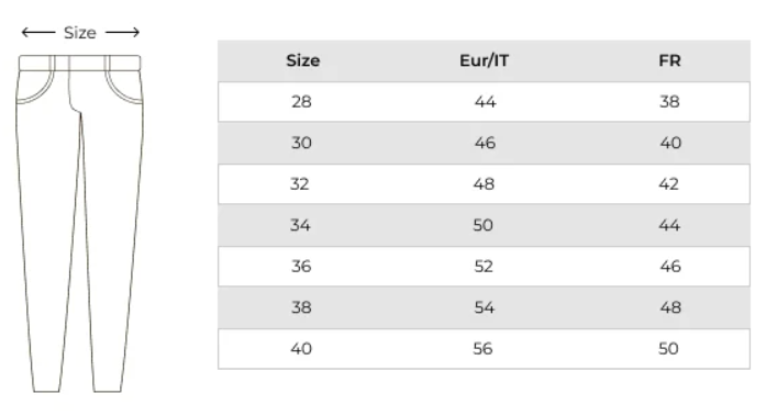 Sizing Guide – H.ESNTLS