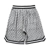 Jersey Shorts - Checkered Grey