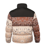 LE1 | Brown Paisley Puffer