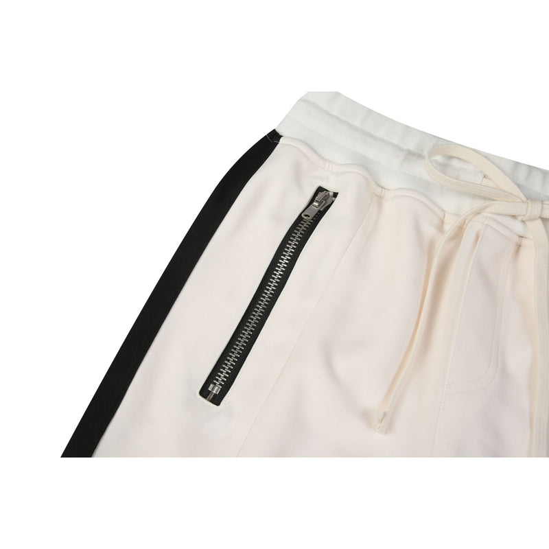 Pantalon de survêtement à double rayures v3 - Blanc/Noir