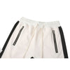 Double Stripped Track Pants v3 - White/Black