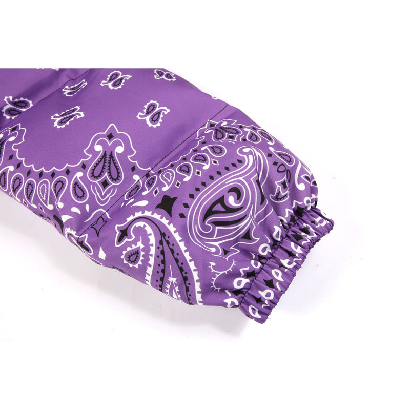 LE1 | Purple Paisley Puffer
