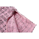 Tweed Overshirt - Pink