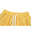 Retro Fit - Double Layer Mesh Shorts Yellow
