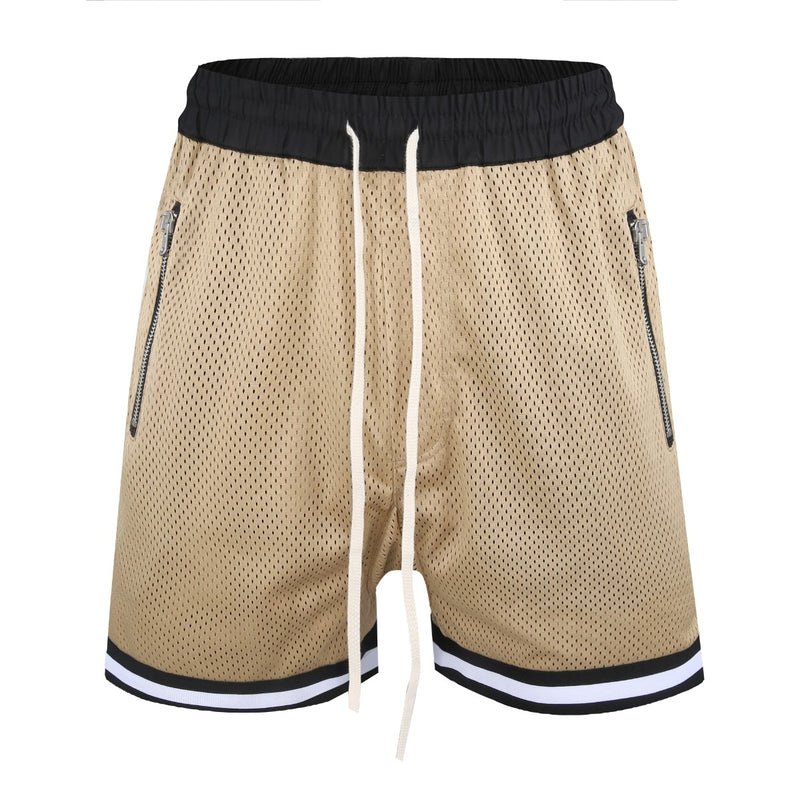Sports Mesh Shorts - Khaki