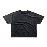 Vintage Reversed Washed T Shirt - Washed Black